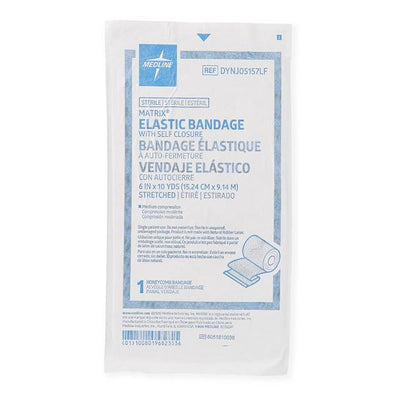 Bandage Matrix 6"x10yd Elastic Not Made With Natural Rubber Latex Sterile 20/Ca - Surgical Supplies NY